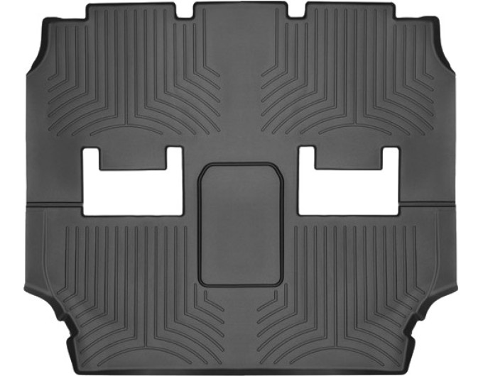 Коврики WeatherTech Black для Chrysler Pacifica (mkII)(not hybrid)(Touring & Limited Trim)(2 row - 3 seat bench or 2 row - bucket seats)(2-3 row) 2016→, цена: 6 915 грн.