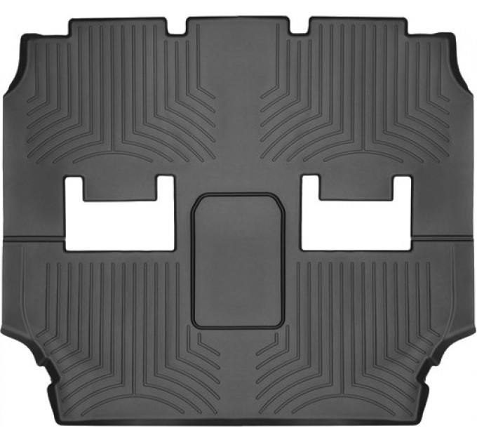 Коврики WeatherTech Black для Chrysler Pacifica (mkII)(not hybrid)(Touring & Limited Trim)(2 row - 3 seat bench or 2 row - bucket seats)(2-3 row) 2016→, цена: 6 343 грн.