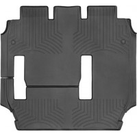 Коврики Weathertech Black для Chrysler Pacifica (mkII)(not hybrid)(2 row bench seats)(2-3 row) 2016-2019