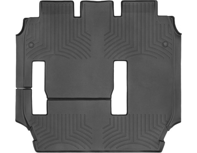 Коврики WeatherTech Black для Chrysler Pacifica (mkII)(not hybrid)(2 row - 2 seat bench)(2-3 row) 2016-2020, цена: 6 915 грн.