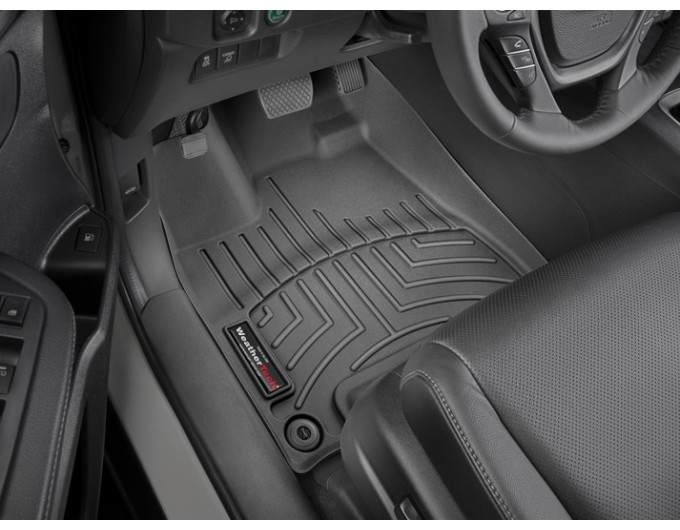 Коврики WeatherTech Black для Honda Ridgeline (mkII)(1 row) 2017→, цена: 6 692 грн.