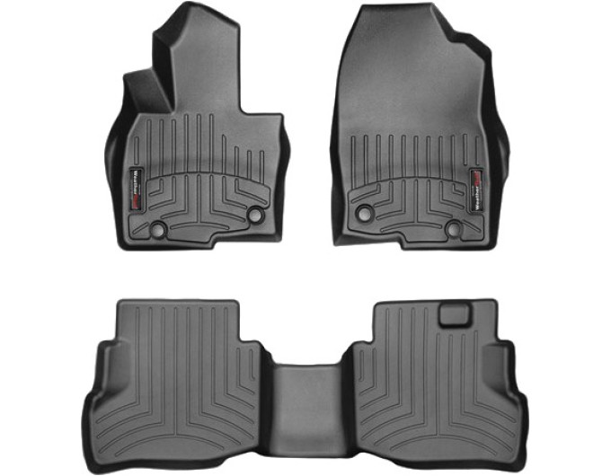 Коврики Weathertech Black для Mazda CX-9 (mkII)(7 seats or 6 with console on 2 row)(1-2 row) 2016→, ціна: 11 488 грн.