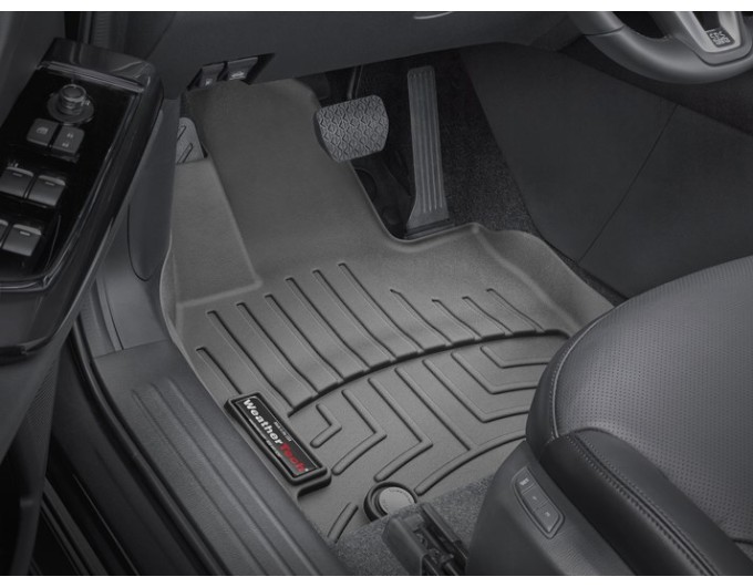 Коврики Weathertech Black для Mazda CX-9 (mkII)(7 seats or 6 with console on 2 row)(1-2 row) 2016→, ціна: 11 488 грн.
