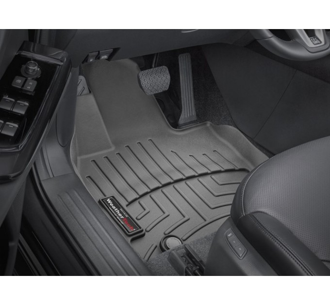 Коврики Weathertech Black для Mazda CX-9 (mkII)(7 seats or 6 with console on 2 row)(1-2 row) 2016→, ціна: 10 641 грн.