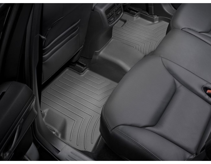 Коврики Weathertech Black для Mazda CX-9 (mkII)(7 seats or 6 with console on 2 row)(1-2 row) 2016→, ціна: 11 488 грн.