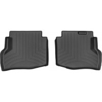 Коврики Weathertech Black для Mazda CX-9 (mkII)(6 seats no console on 2 row)(2 row) 2016→