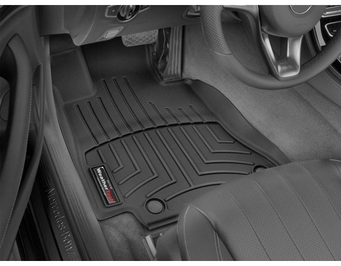 Коврики WeatherTech Black для Mercedes-Benz E-Class (W213/S213)(sedan & wagon)(1 row) 2016→, цена: 6 692 грн.