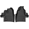 Коврики WeatherTech Black для Ford Transit (mkIV)(2 pcs.)(carpet flooring)(1 row) 2015→, цена: 6 692 грн.