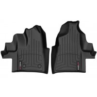 Коврик Weathertech Black для Ford Transit (mkIV)(2 pcs.)(carpet flooring)(1 row) 2015→