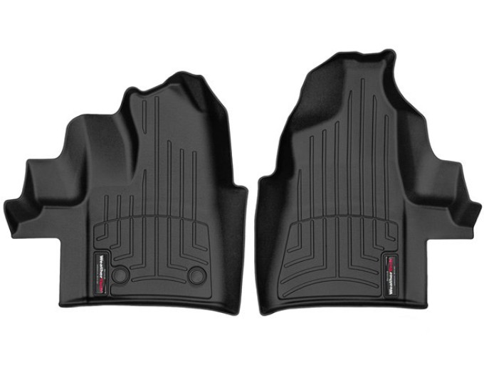 Коврики WeatherTech Black для Ford Transit (mkIV)(2 pcs.)(carpet flooring)(1 row) 2015→, цена: 6 692 грн.
