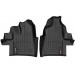 Коврики WeatherTech Black для Ford Transit (mkIV)(2 pcs.)(carpet flooring)(1 row) 2015→, цена: 6 144 грн.