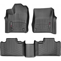 Коврики WeatherTech Black для Jeep Grand Cherokee (WK2)(4 clips) 2016-2021 (EU)