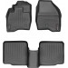 Коврики Weathertech Black для Ford Explorer (mkV)(1-2 row)(2 row bench seats or bucket without console) 2017-2019, ціна: 9 994 грн.