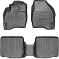 Коврики Weathertech Black для Ford Explorer (mkV)(1-2 row)(2 row bucket seats with console) 2017-2019, ціна: 11 709 грн.