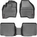 Коврики WeatherTech Black для Ford Explorer (mkV)(1-2 row)(2 row bucket seats with console) 2017-2019, цена: 11 500 грн.