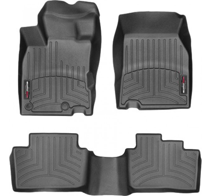 Коврики Weathertech Black для Renault Kadjar (mkI) 2015→, ціна: 10 641 грн.