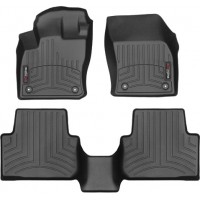 Коврики WeatherTech Black для Volkswagen Golf (mkVII)(Sportsvan) 2014-2020