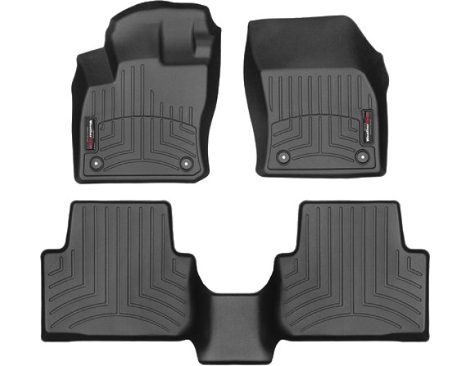 Коврики WeatherTech Black для Volkswagen Golf (mkVII)(Sportsvan) 2014-2020, цена: 11 603 грн.