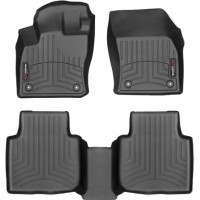 Коврики Weathertech Black для Volkswagen Tiguan Allspace (mkI); Seat Tarraco (mkI) 2016→