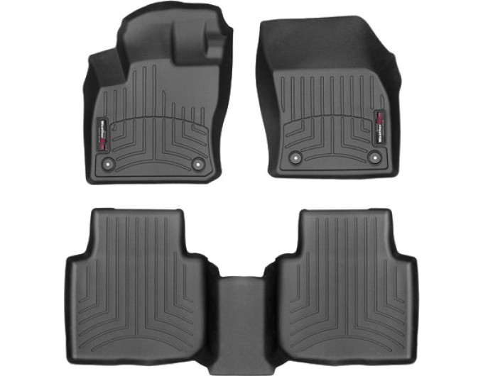 Коврики WeatherTech Black для Volkswagen Tiguan Allspace (mkI); Seat Tarraco (mkI) 2016→, цена: 11 488 грн.