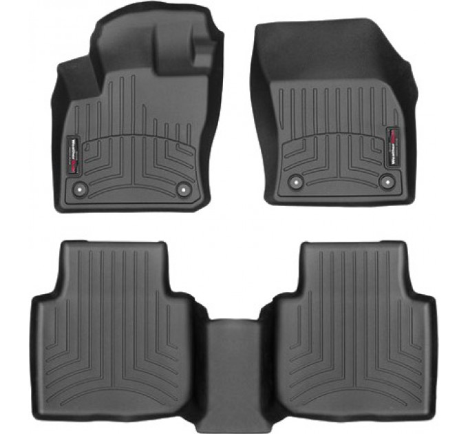 Коврики Weathertech Black для Volkswagen Tiguan Allspace (mkI); Seat Tarraco (mkI) 2016→, ціна: 10 641 грн.