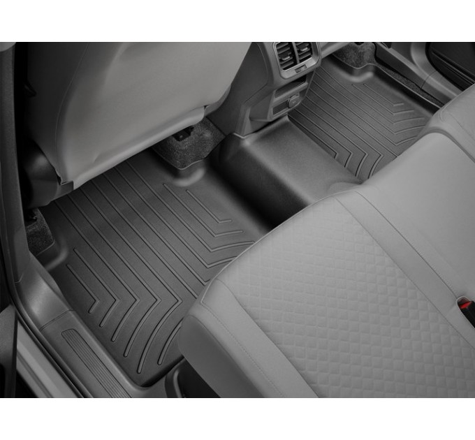 Коврики WeatherTech Black для Volkswagen Tiguan Allspace (mkI); Seat Tarraco (mkI) 2016→, цена: 10 641 грн.