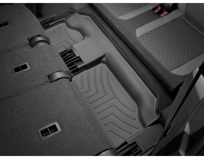 Коврики WeatherTech Black для Volkswagen Tiguan Allspace (mkI); Seat Tarraco (mkI)(3 row) 2016→, цена: 5 135 грн.