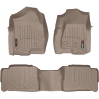 Коврики WeatherTech Beige для Cadillac Escalade; Chevrolet Tahoe; GMC Yukon (mkII)(1-2 row) 2000-2006