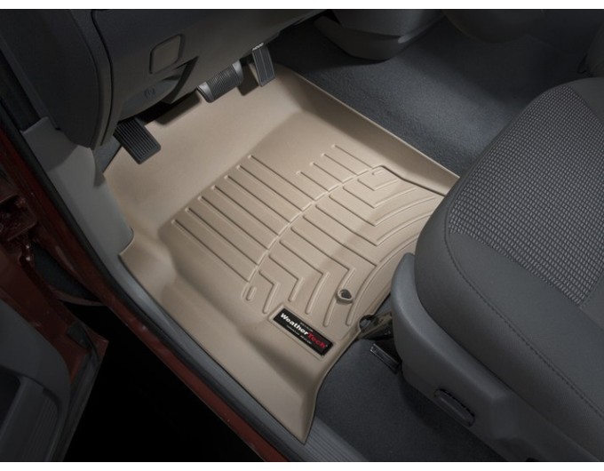 Коврики WeatherTech Beige для Dodge Ram (mkIII)(mega cab)(2WD) 2005-2008 automatic, цена: 11 709 грн.