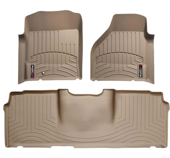 Коврики WeatherTech Beige для Dodge Ram (mkIII)(mega cab)(AWD) 2005-2008 automatic, цена: 10 986 грн.