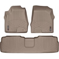 Коврики Weathertech Beige для Toyota Highlander (hybrid)(mkI) 2006-2007
