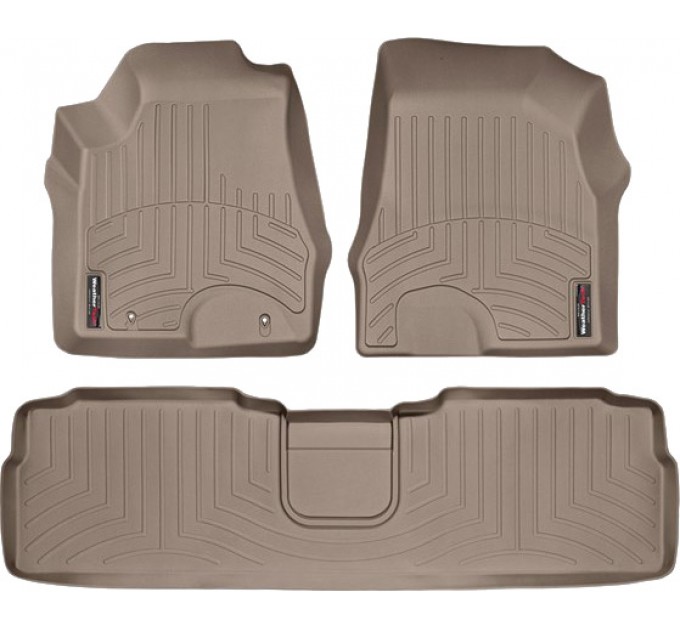 Коврики WeatherTech Beige для Toyota Highlander (mkI)(hybrid) 2006-2007, цена: 10 779 грн.