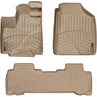 Коврики WeatherTech Beige для Acura MDX; Honda Pilot (mkI) 2001-2004