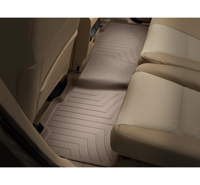 Коврики Weathertech Beige для Ford Explorer (mkIV); Mercury Mountaineer (mkIII)(1-2 row)(2 row bench seats or bucket no console) 2006-2010, ціна: 10 779 грн.