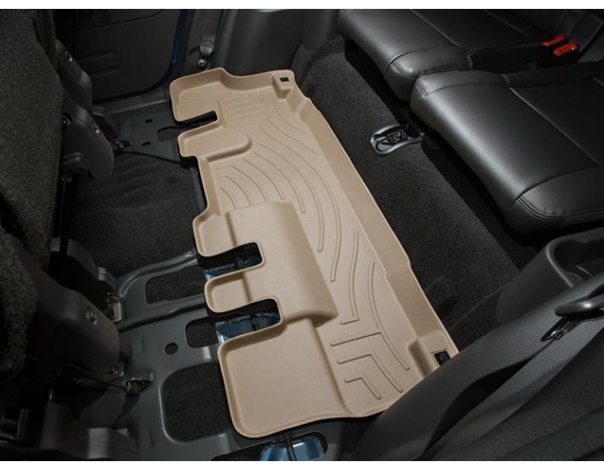 Коврик WeatherTech Beige для Ford Explorer (mkIV); Mercury Mountaineer (mkIII)(2 row bench seats or bucket without console)(3 row) 2006-2010, цена: 3 977 грн.