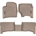 Коврики WeatherTech Beige для Volkswagen Touareg (mkI); Porsche Cayenne (mkI)(4 oval fixings) 2002-2008, цена: 12 666 грн.