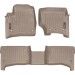 Коврики WeatherTech Beige для Volkswagen Touareg (mkI); Porsche Cayenne (mkI)(4 oval fixings) 2002-2008, цена: 12 666 грн.