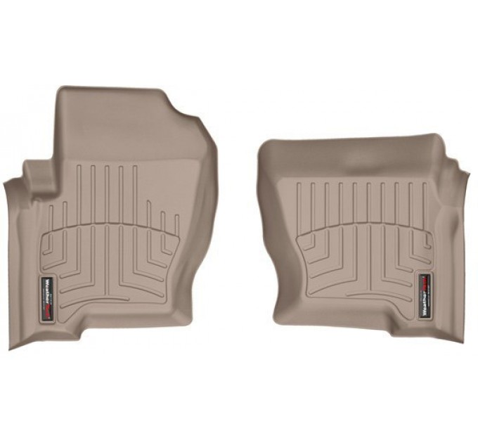 Коврики Weathertech Beige для Land Rover Discovery (mkIII); Range Rover Sport (mkI)(no fixings)(1 row) 2005-2008, ціна: 6 310 грн.