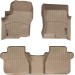 Коврики Weathertech Beige для Nissan Navara (double cab)(D40)(1 fixing)(no rockford system) 2005-2008; Suzuki Equator (double cab) 2008-2012, ціна: 12 426 грн.