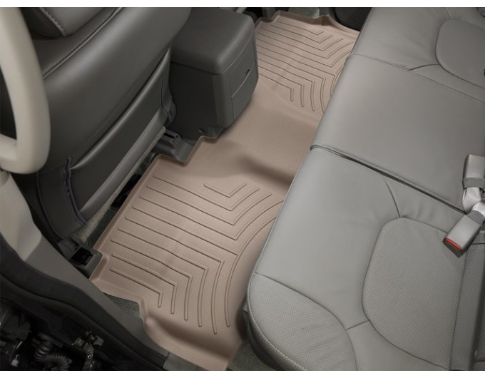 Коврики Weathertech Beige для Nissan Navara (double cab)(D40)(1 fixing)(no rockford system) 2005-2008; Suzuki Equator (double cab) 2008-2012, ціна: 12 426 грн.