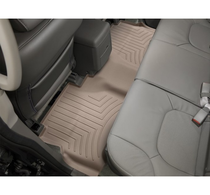 Килимки WeatherTech Beige для Nissan Navara (D40)(double cab)(2 row) 2004-2015; Suzuki Equator (mkI)(double cab)(2 row) 2005-2012, ціна: 4 562 грн.