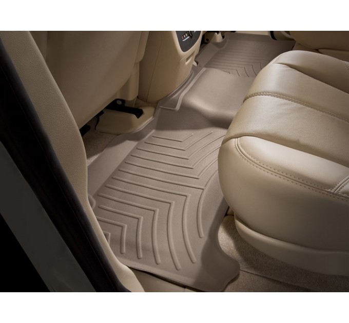 Коврики Weathertech Beige для Chevrolet Tahoe (mkIII)(1-2 row) 2007-2014 gasoline, ціна: 12 440 грн.