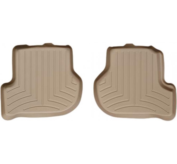 Килимки WeatherTech Beige для Volkswagen Golf (mkV-mkVI) / Jetta (mkV) / Scirocco (mkIII); Skoda Octavia (mkII)(2 row) 2003-2017, ціна: 3 731 грн.