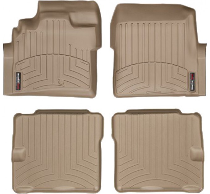 Коврики WeatherTech Beige для Chrysler Pacifica (mkI)(1-2 row) 2004-2008, цена: 10 779 грн.