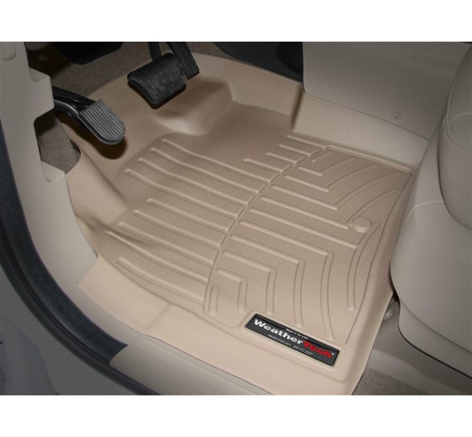 Коврики WeatherTech Beige для Chrysler Pacifica (mkI)(1-2 row) 2004-2008, цена: 10 779 грн.
