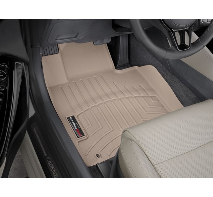 Коврики WeatherTech Beige для Kia Cadenza (mkII)(1 row) 2017→, цена: 6 216 грн.