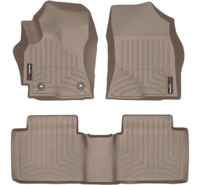 Коврики WeatherTech Beige для Toyota Corolla (mkXI)(E170) 2017-2018 manual (USA), цена: 10 779 грн.
