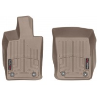 Коврики Weathertech Beige для Porsche Panamera (mkII)(1 row) 2017→