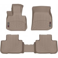 Коврики WeatherTech Beige для BMW X3 (G01/G08) / X4 (G02) 2018→