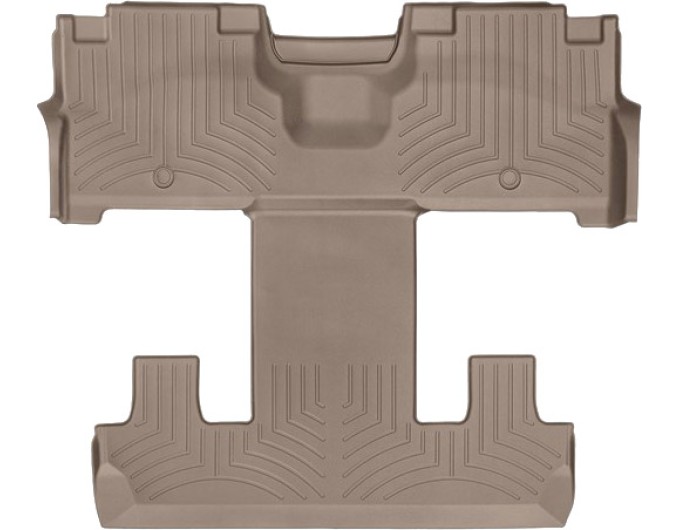 Килимки WeatherTech Beige для Ford Expedition (mkIV); Lincoln Navigator (mkIV)(2 row bucket seats without console)(2-3 row) 2018-2020, ціна: 6 847 грн.